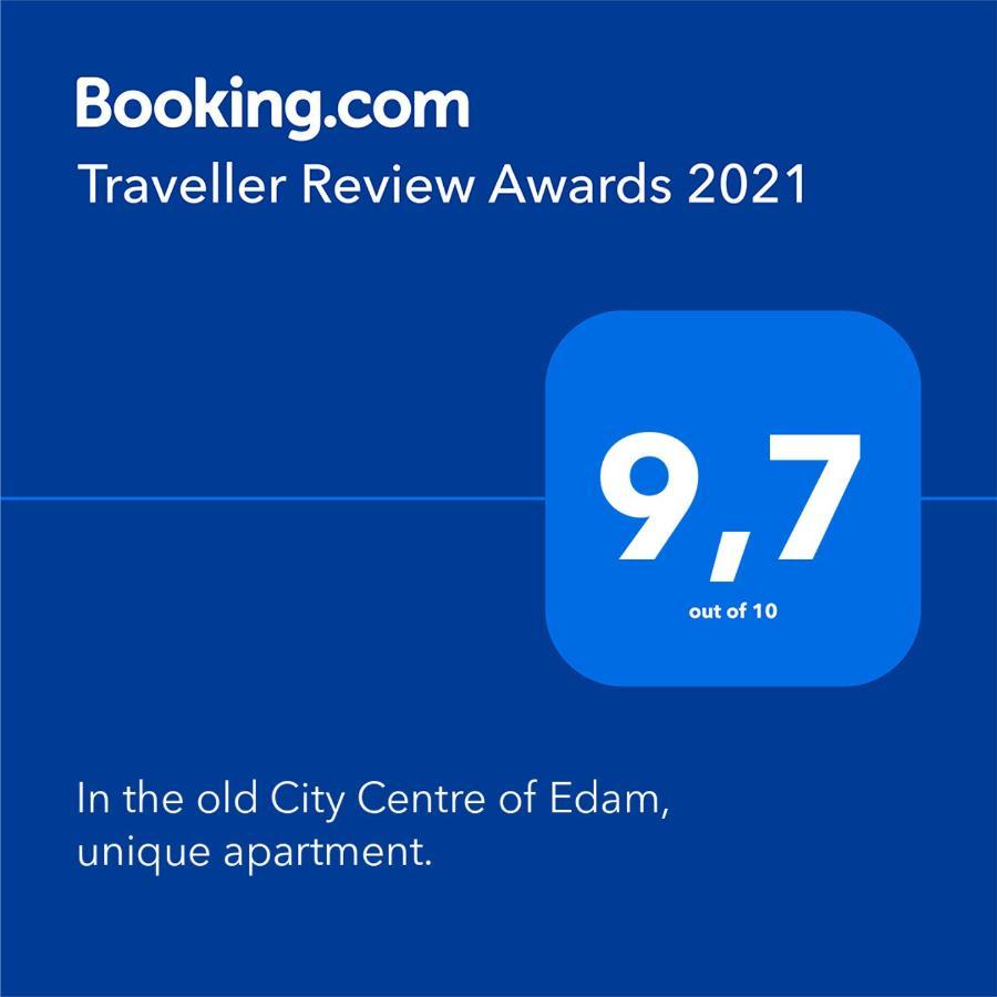 In The Old City Centre Of Edam, Unique Apartment. Eksteriør bilde